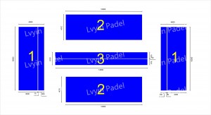 Professional Certificated Artificial Turf Grass for Padel Tennis Court, PTB-004