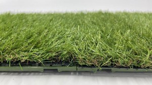 Excellent quality Artificial Putting Grass - Portable & Installed Easily Hot Selling Customized Artificial Grass Interlock Tile –  LVYIN